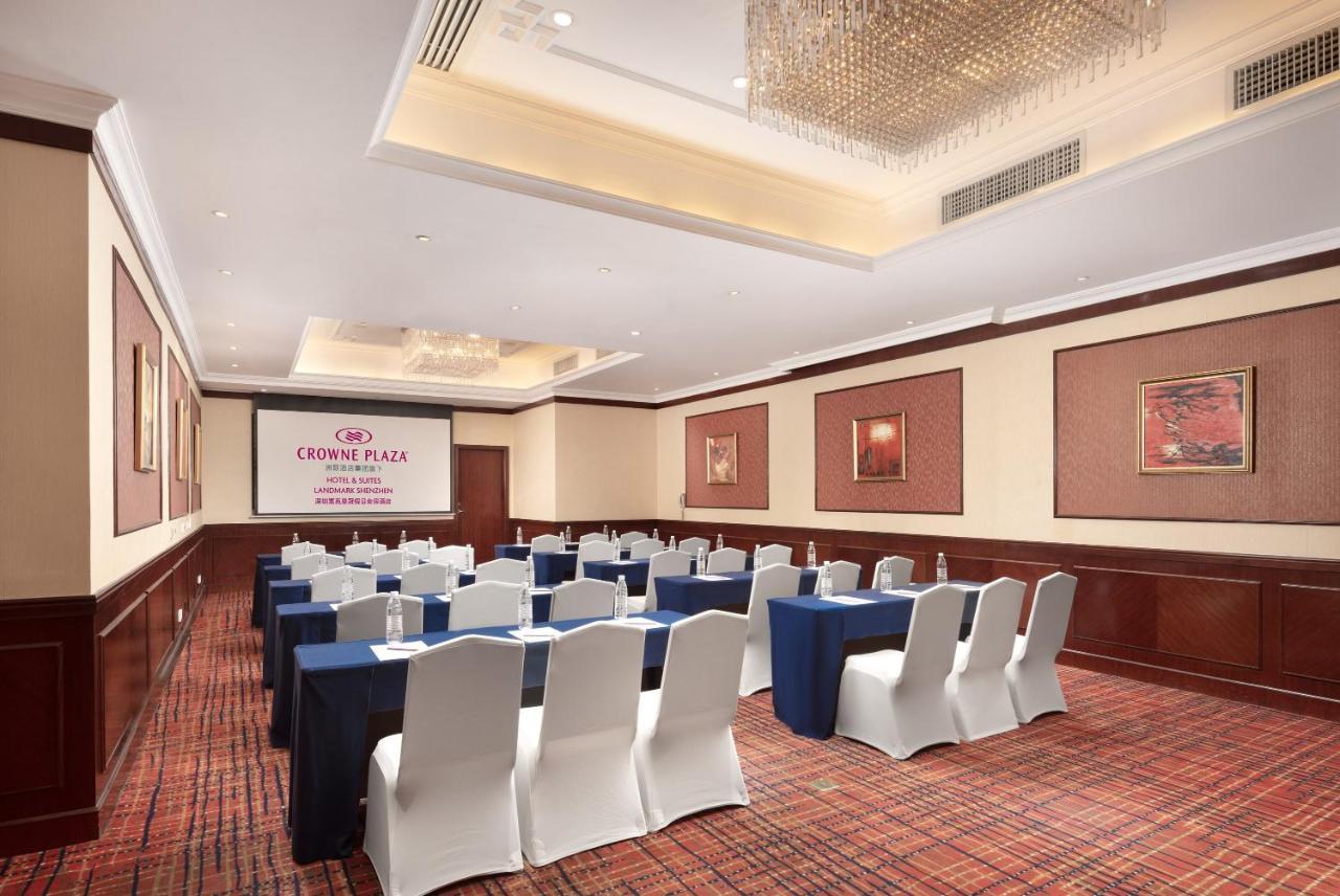 Crowne Plaza Hotel & Suites Landmark Shenzhen By Ihg - Nearby Luohu Border, Indoor Heated Swimming Pool, Complimentary Welcome Drink Exterior foto